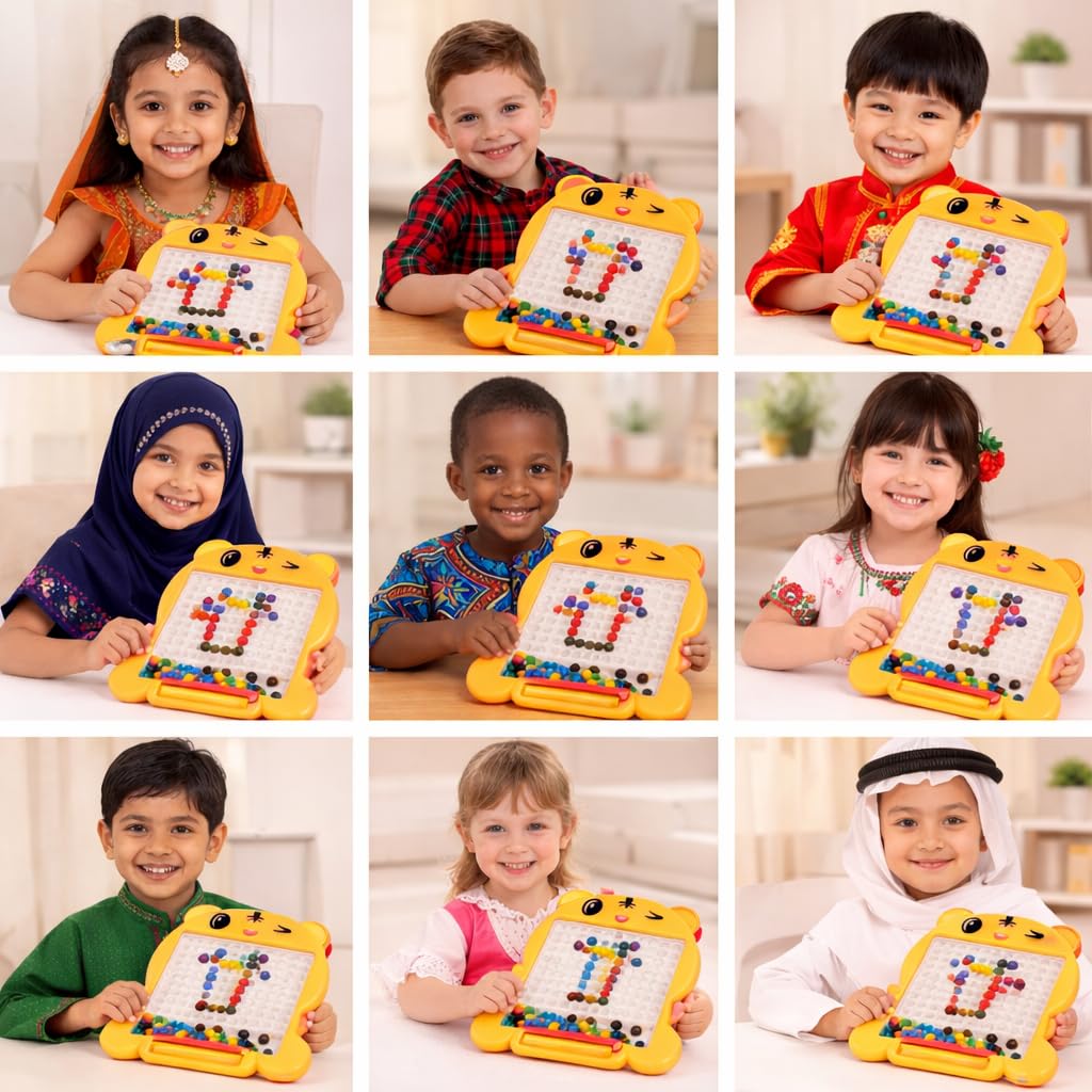 Magnetic Drawing Board for Kids