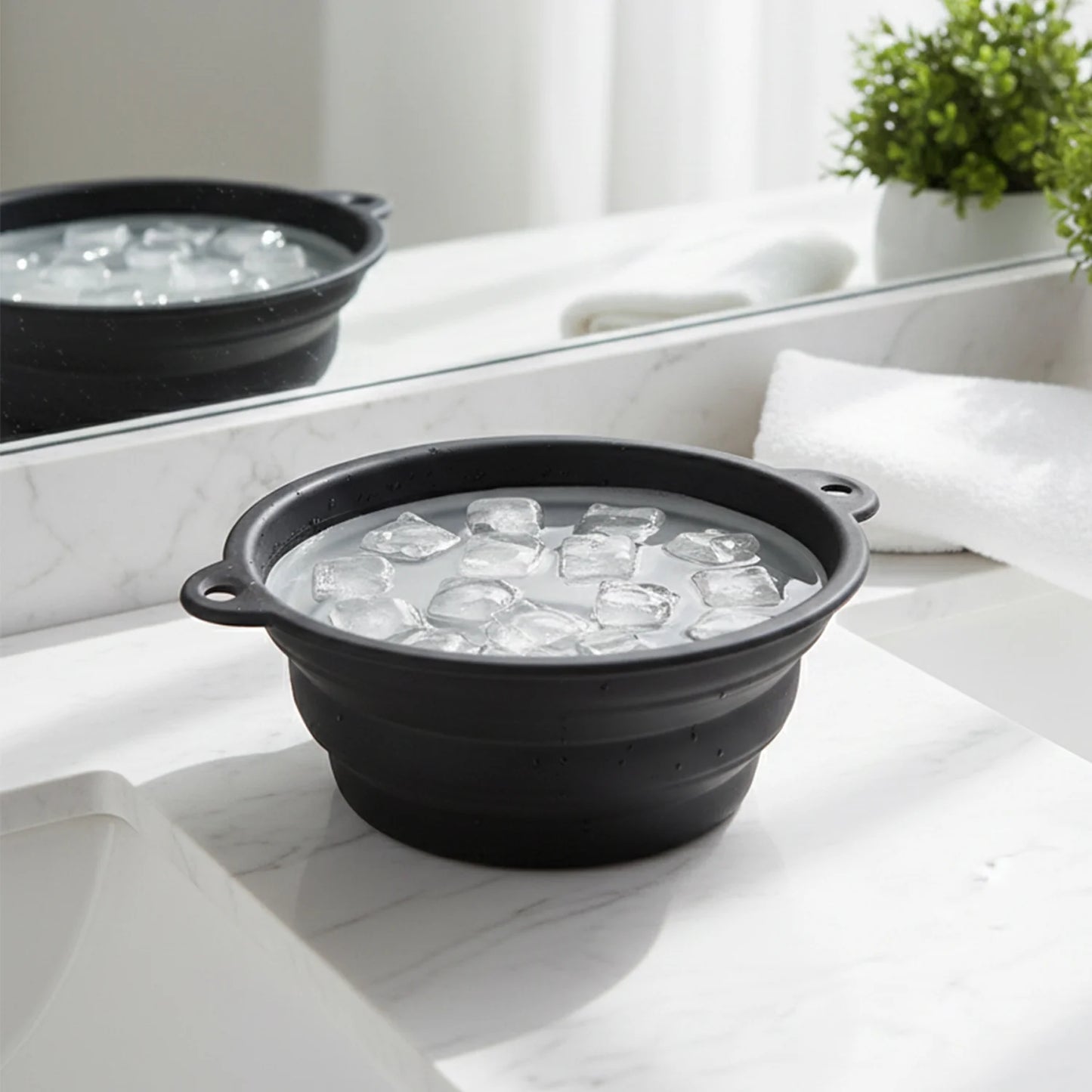 IceGlow Facial Bath Bowl – Skin Tightening & Glow Therapy