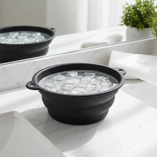 IceGlow Facial Bath Bowl – Skin Tightening & Glow Therapy