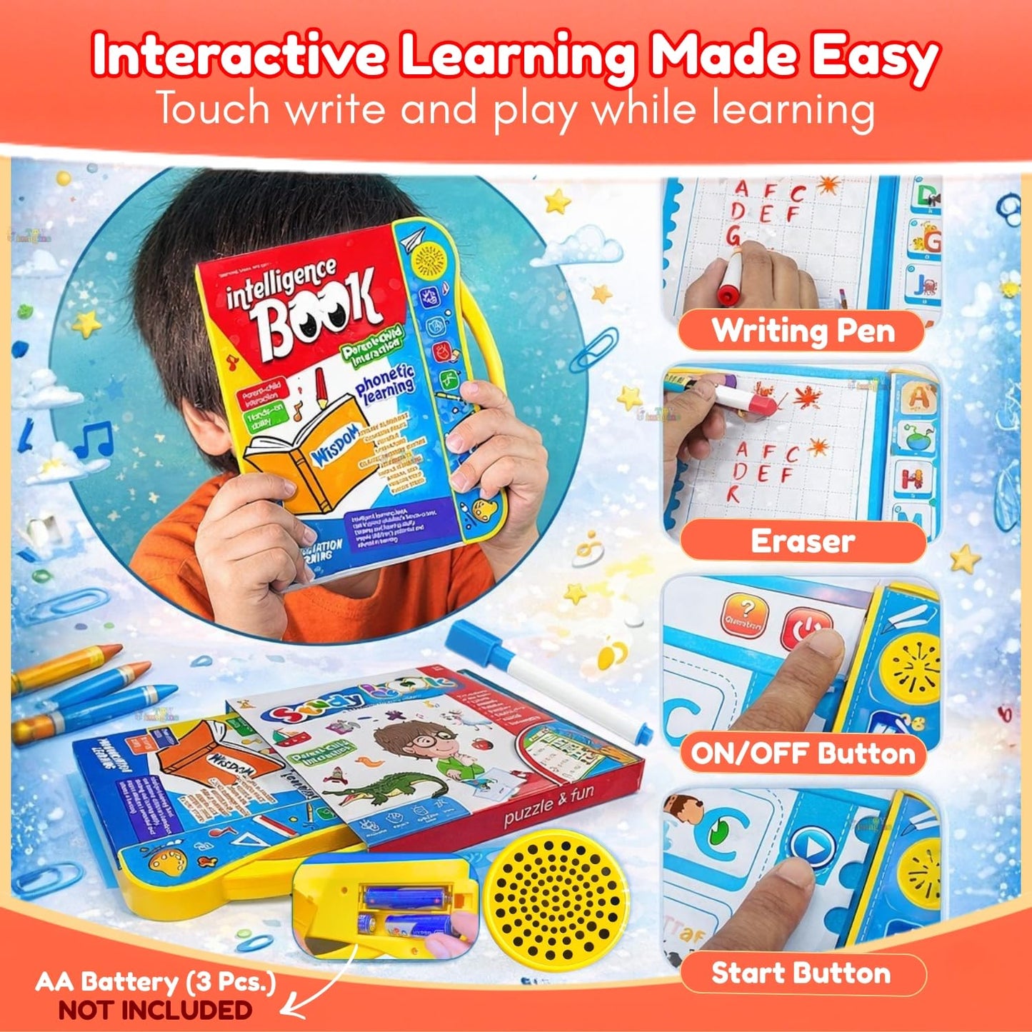 Smart Interactive Talking Book for Kids