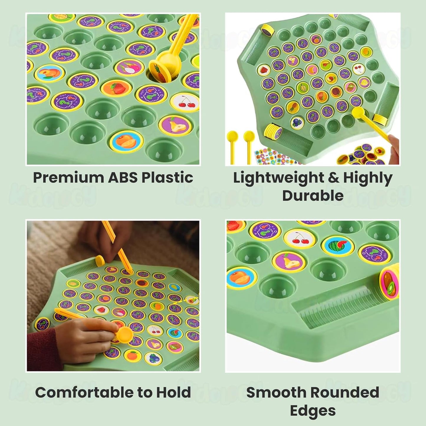 Interactive Memory Matching Game Board for Kids